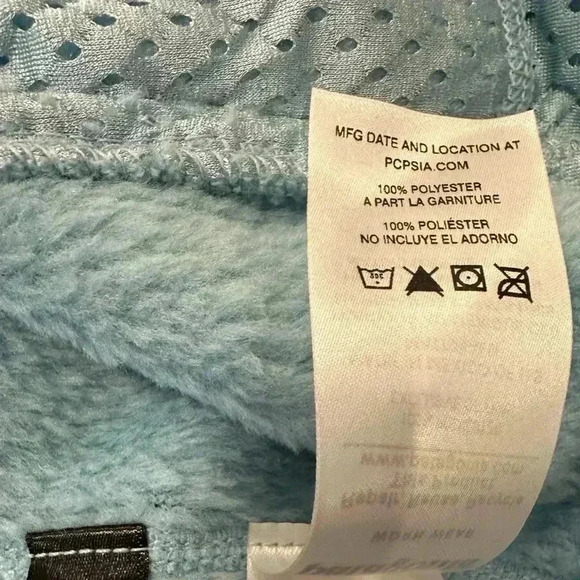 Patagonia Women's Re-Tool Snap-T Polartec Fleece Pullover Blue Size Small - Picture 6 of 6